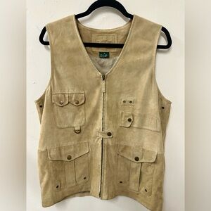 Vintage Ralph Lauren leather vest